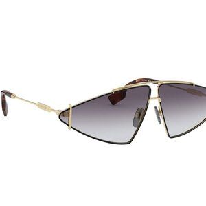 Burberry Gold Women's 68mm Sunglasses! New!